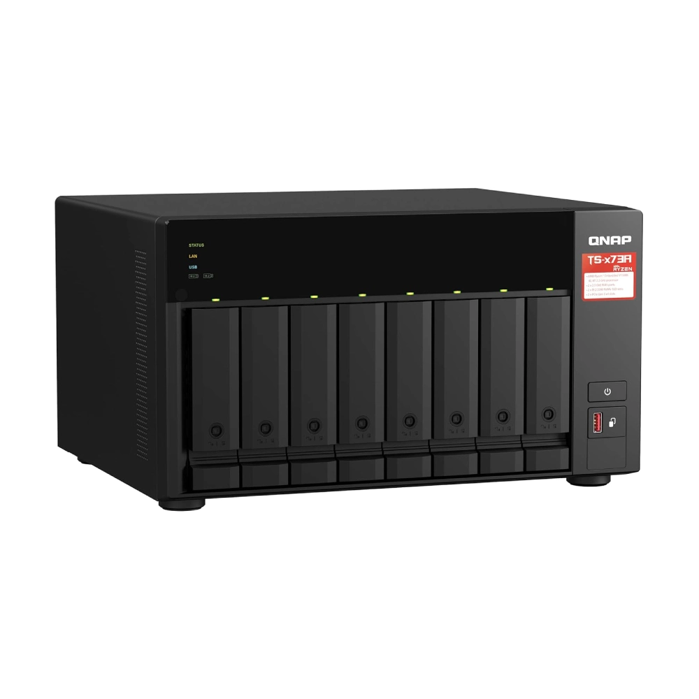QNAP NAS Box 8 Bay 0TB TS-873A view 3